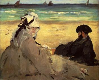 Edouard Manet : On The Beach